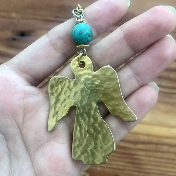 Angel necklace with matching earrings - Picture 3 of 3